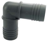 POLY ELBOW INSERT 1 1/4-IN