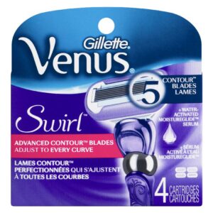 GILLETTE VENUS SWIRL 5BLD 4CT