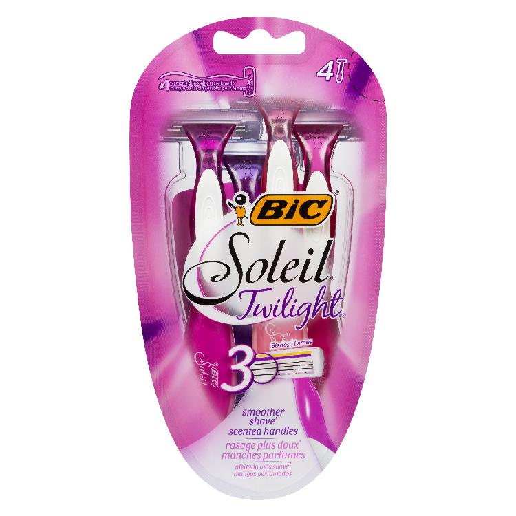 BIC Soleil Women's Twilight Disposable Razors - 4-Count