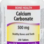 WEBBER CALCIUM CARBONATE  500 MG