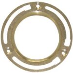 TOILET FLOOR FLANGE 4-IN