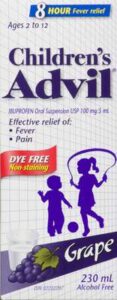 CHILDREN ADVIL GRAPE D/FR