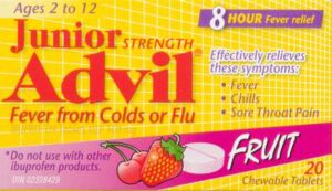 ADVIL JR CHEWS FEVER COLD