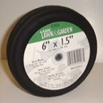 SEMI-PNEUMATIC WHEEL 6-IN X 1/2-IN