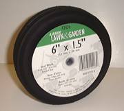 SEMI-PNEUMATIC WHEEL 6-IN X 1/2-IN