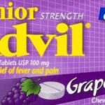 Advil Junior Strength Grape Chewable — 20 Count