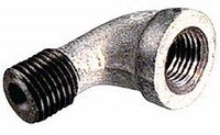 GALVANIZED STREET ELBOW 90 DEG 3/8