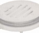 SHOWER DRAIN ABS WHITE GRID