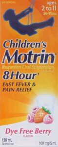 MOTRIN CHILD   SUSPN D/F   BERRY