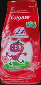 COLG KIDS STRB RY SMASH T PASTE