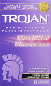 TROJN HER PLSR ULTRA RIBD CONDOM