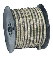 FENCE TAPE HI-VIS WHITE 1/2IN 200M