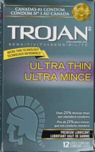 TROJAN  ULTRA  THIN CONDM