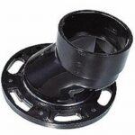 ABS CLOSET FLANGE OFFSET 4 X 3-IN