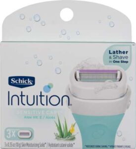 SCHICK INTUITN PLUS RFILL 3S