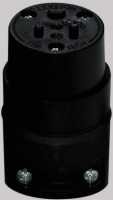 GROUNDING CONNECTOR BLACK 15A