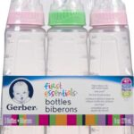 GRBR CLEAR 9OZ NURSER 3PK