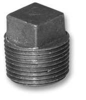 BLACK IRON PLUG 1/2-IN