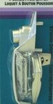 SCREEN DOOR PUSH BUTTON SILVER