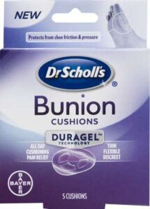 SCHOLL BUNION   DURAGEL   CUSIONS