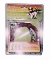 TIE-OUT CABLE VINYL COATED 20-FT