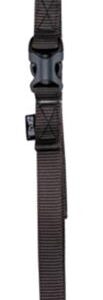 NYLON LEAD WITH HANDLE BLACK SIZE S