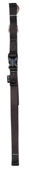 NYLON LEAD WITH HANDLE BLACK SIZE S