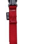 NYLON LEAD WITH HANDLE RED SIZE S