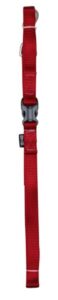 NYLON LEAD WITH HANDLE RED SIZE XL