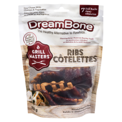 DOG TREAT HALF RACK OF RIBS 7 PC