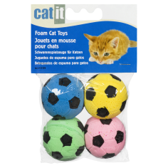 FOAM SOCCER BALL 4 PACK