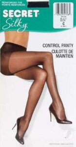 SILKY PANTYHOSE BLACK SIZE C