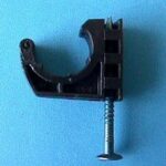 J-STRAP WITH NAIL 1/2-IN