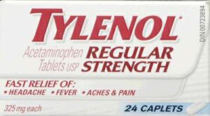 TYLENOL CAPLTS  REG STRTH