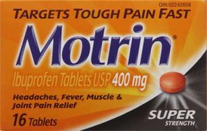 MOTRIN IB 400  MG TABS