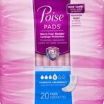 POISE MODERATE REG PADS   20 S