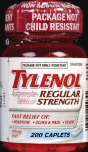 TYLENOL CAPLET EASY OPEN REGULAR