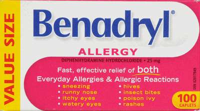BENDRYL ALLRGY 25 MG 100S -R