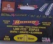 STAPLES STEEL T25 9/16-IN 1000 PACK