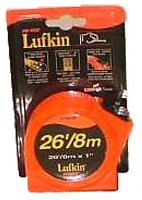 TAPE MEASURE HI-VIS 26FT / 8M