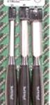 WOOD CHISEL SHORT BLADE 3 PIECE