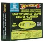 STAPLES STEEL T50 1/4IN 5000 PACK