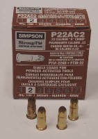 POWDER-ACTUATED LOAD BROWN 100 PK
