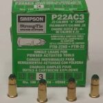 POWDER-ACTUATED LOAD GREEN 100 PK