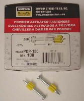 POWDER-ACTUATED FASTENER 1.5IN 100P