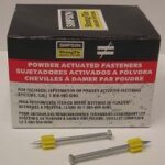 POWDER-ACTUATED FASTENER 2.5IN 100P