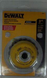 KNOTTED WIRE CUP BRUSH 5/8 X 3-IN