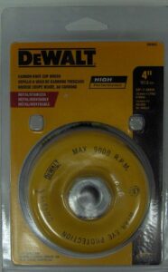 KNOTTED WIRE CUP BRUSH KNOTTED 4-IN