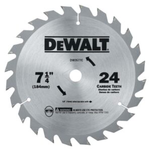 SAW BLADE CARBIDE 7 1/4-IN 24 TOOTH
