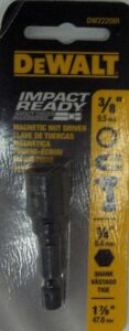 MAGNETIC NUT DRIVER IMPACT 1/4IN